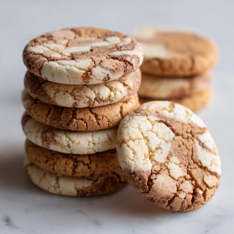 Vietnamese Coffee Marble Cookies Recipe