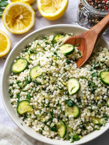 Lemon Cucumber Couscous Salad Recipe