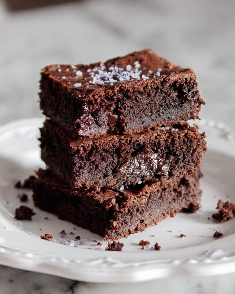 Maca Lavender Brownies Recipe