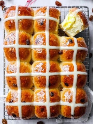 Brioche Hot Cross Buns Recipe
