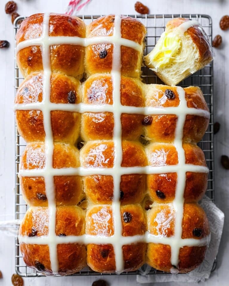 Brioche Hot Cross Buns Recipe