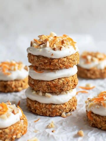 4 Ingredient No Bake Carrot Oatmeal Cookies Recipe