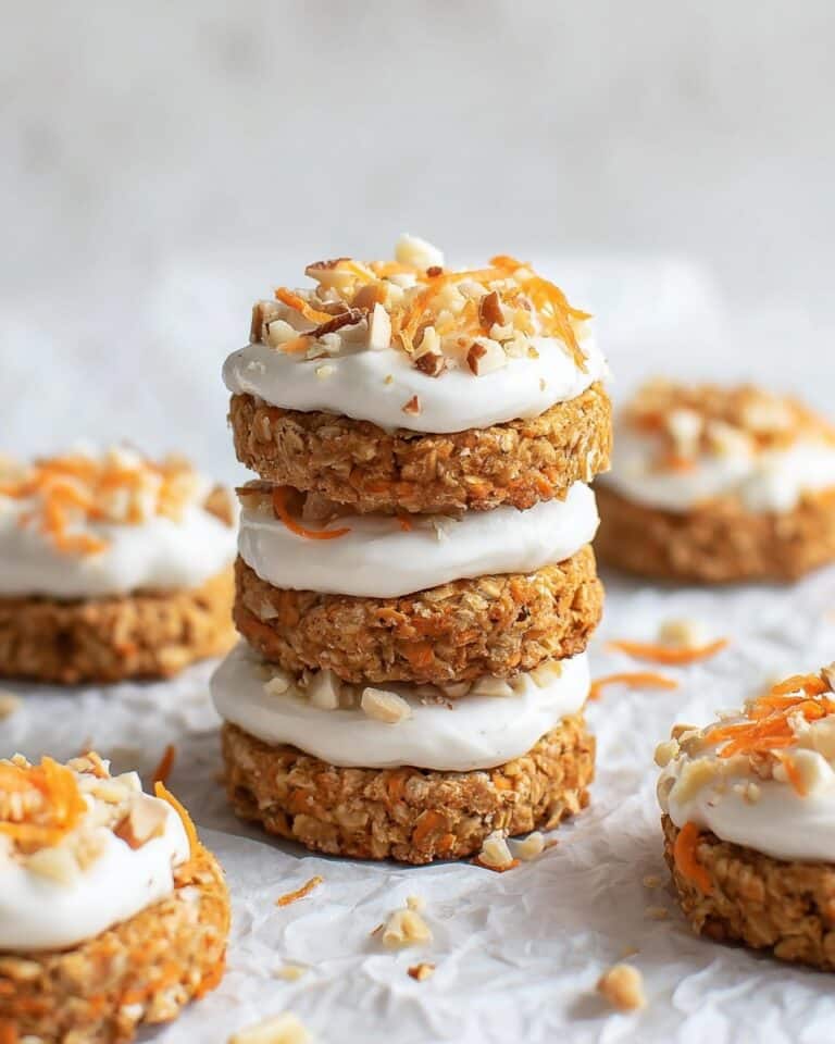 4 Ingredient No Bake Carrot Oatmeal Cookies Recipe