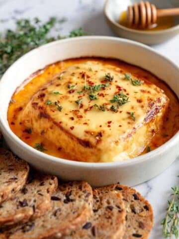 Hot Honey Baked Feta Recipe