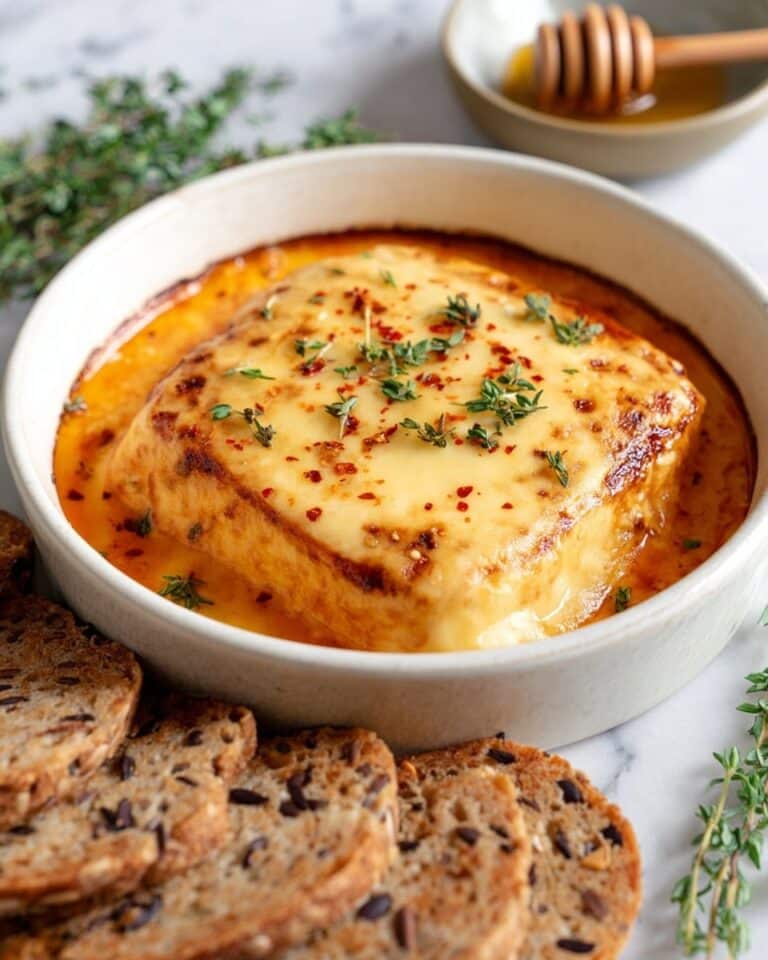 Hot Honey Baked Feta Recipe