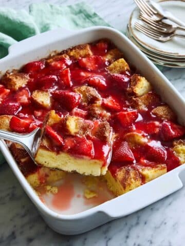 Strawberry French Toast Casserole Recipe