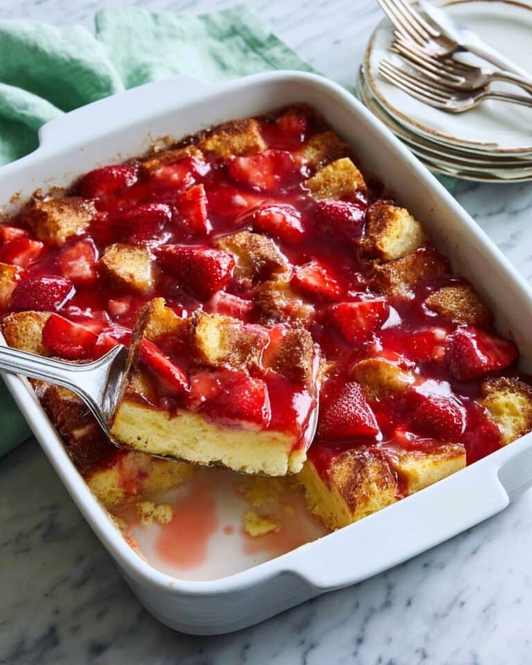Strawberry French Toast Casserole Recipe