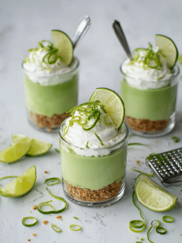 Avocado Key Lime Pie in a Jar: Paleo and Vegan Friendly Recipe