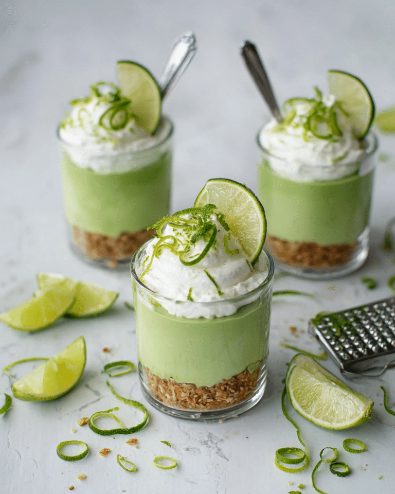 Avocado Key Lime Pie in a Jar: Paleo and Vegan Friendly Recipe