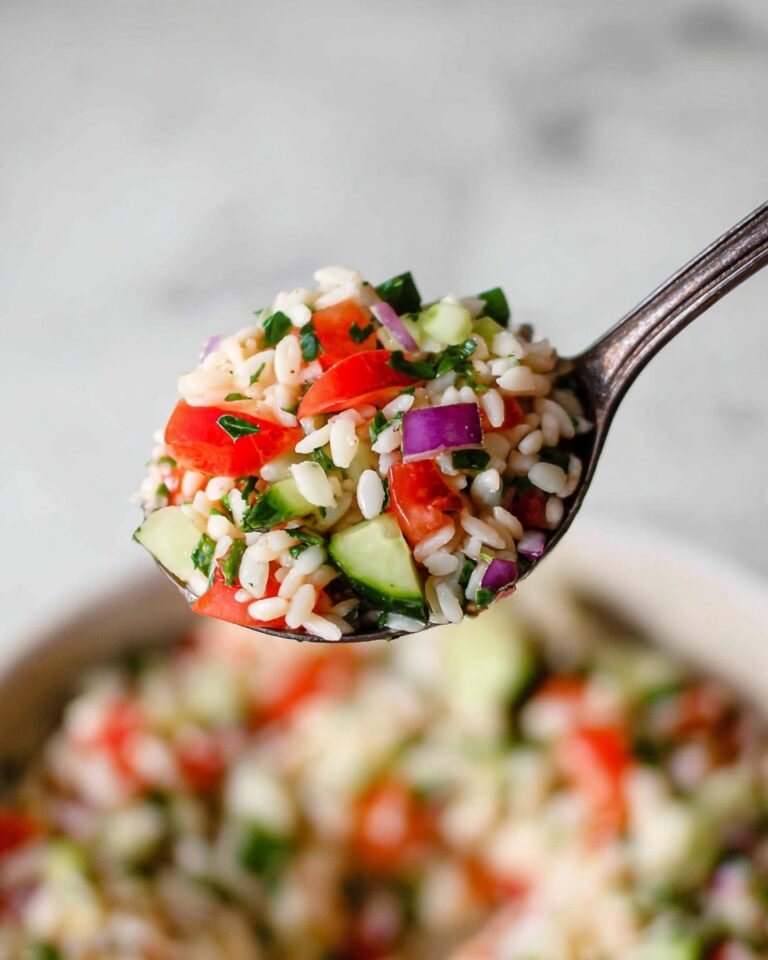 Mediterranean Orzo Salad Recipe