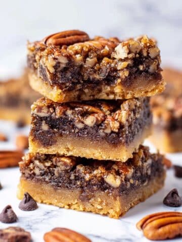 Chocolate Pecan Pie Bars Recipe