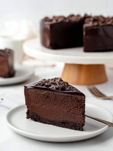 4 Ingredient Healthier Chocolate Cake Recipe