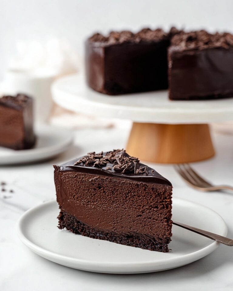 4 Ingredient Healthier Chocolate Cake Recipe