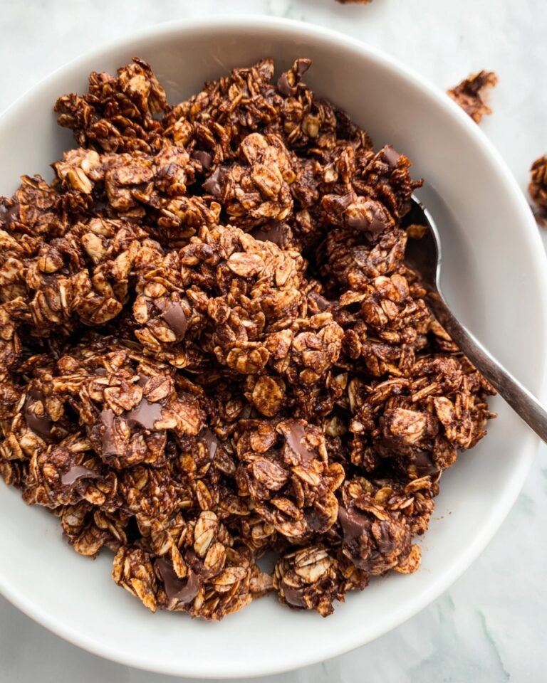 Healthy Chocolate Coconut Granola Recipe