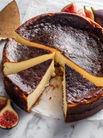 Utterly Creamy Burnt Basque Cheesecake Recipe