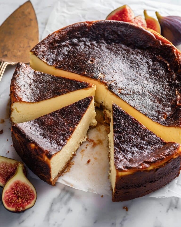 Utterly Creamy Burnt Basque Cheesecake Recipe