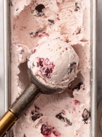Keto Cherry Garcia Ice Cream Recipe