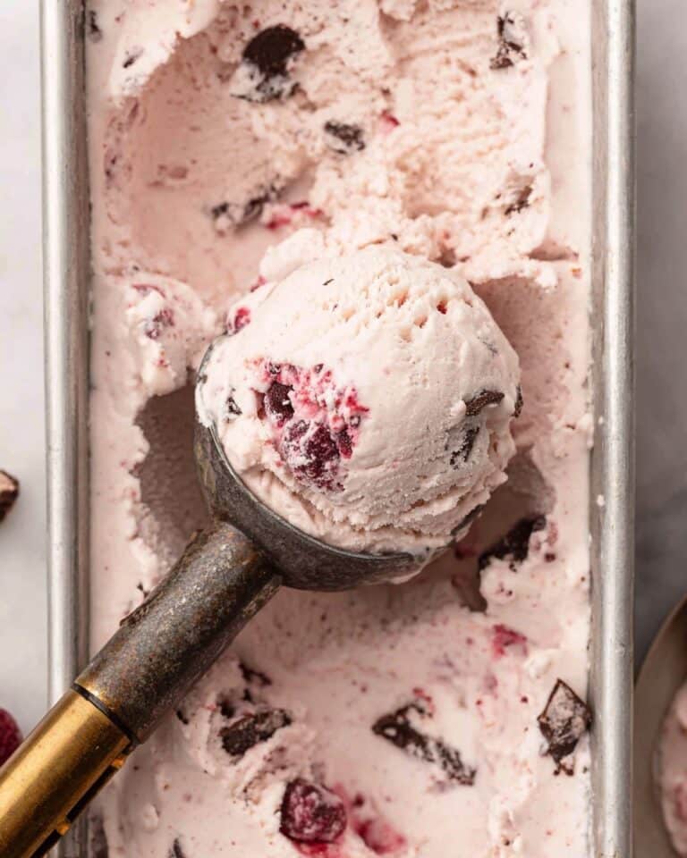 Keto Cherry Garcia Ice Cream Recipe