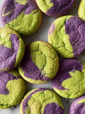 Matcha Ube Cookies Recipe