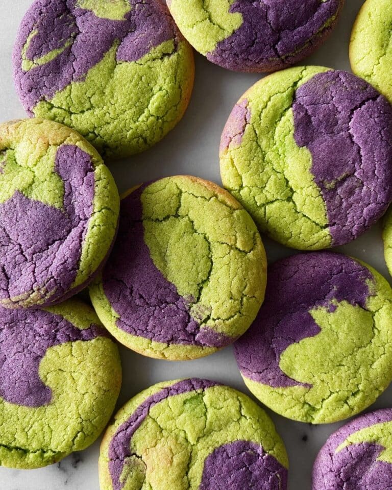 Matcha Ube Cookies Recipe