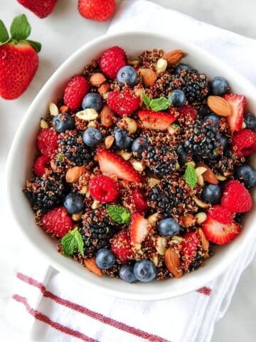 Berry Quinoa Salad with Citrus Honey Dressing Recipe