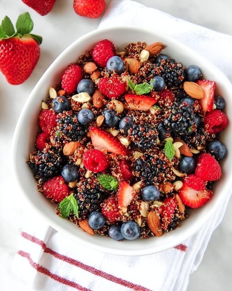 Berry Quinoa Salad with Citrus Honey Dressing Recipe