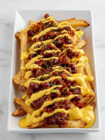 Vegan Chili Cheese Fries Recipe