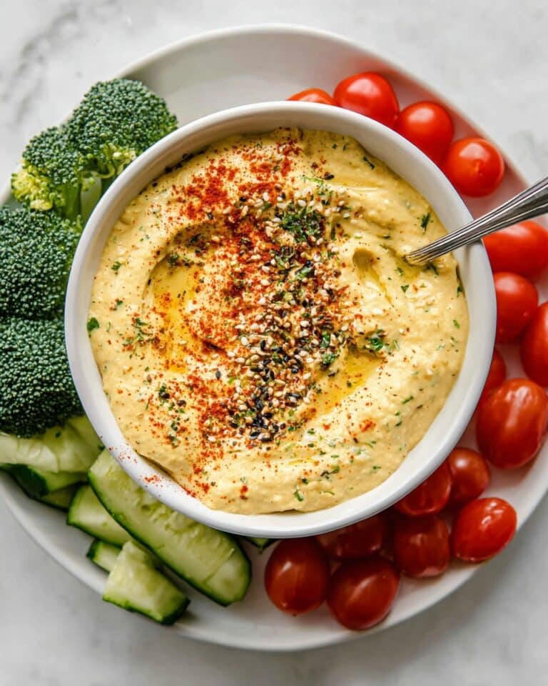 Mustard Cottage Cheese Dip (Deviled Egg Dip) Recipe