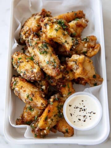 Garlic Parmesan Wings Recipe