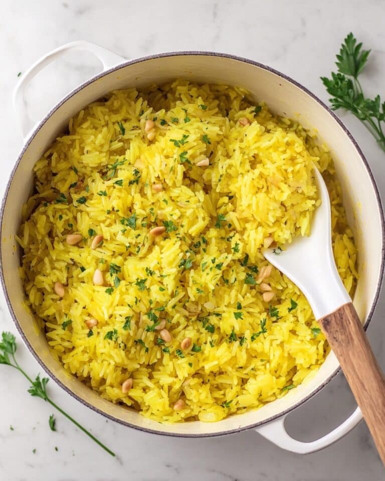 Mediterranean Rice with Pine Nuts and Parsley Recipe