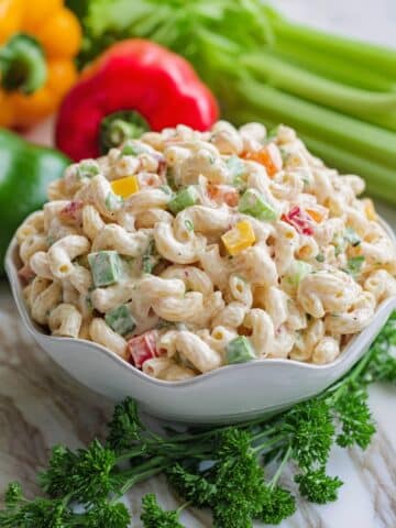 Homestyle Macaroni Salad Recipe