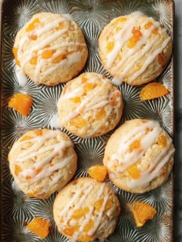 Mango Cookies with Delicious Vanilla Glaze Recipe
