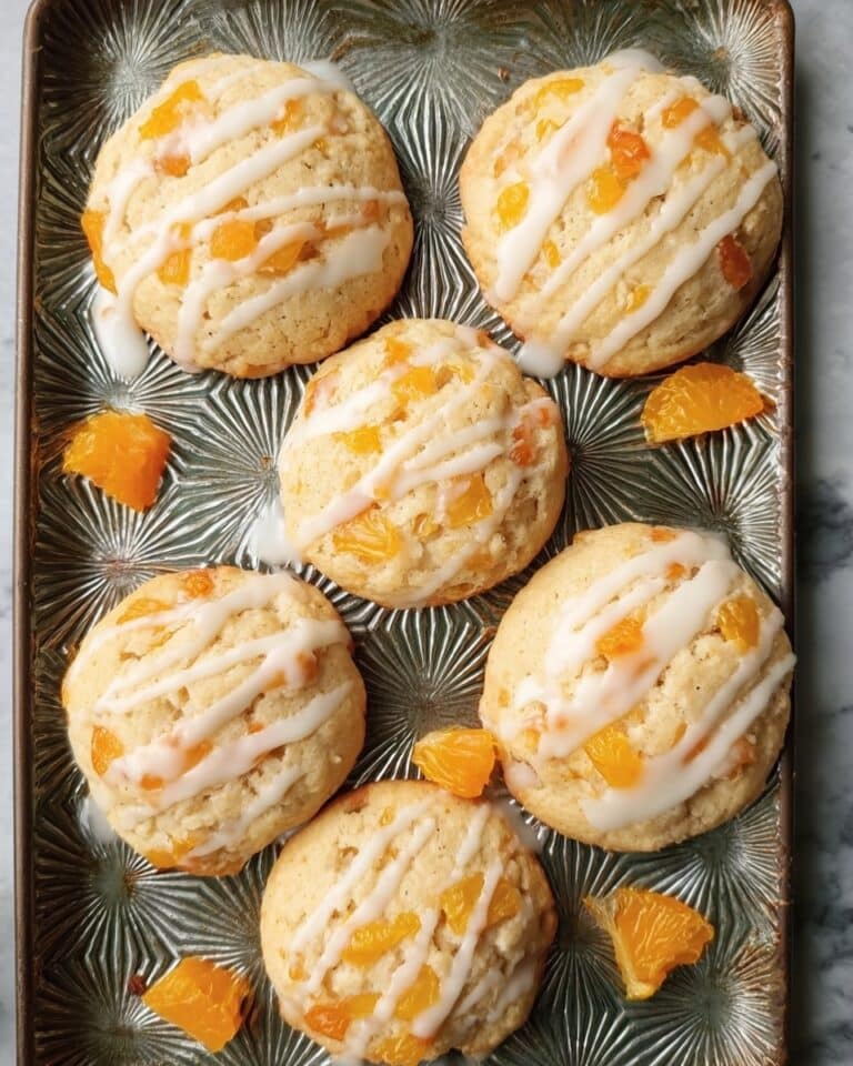 Mango Cookies with Delicious Vanilla Glaze Recipe