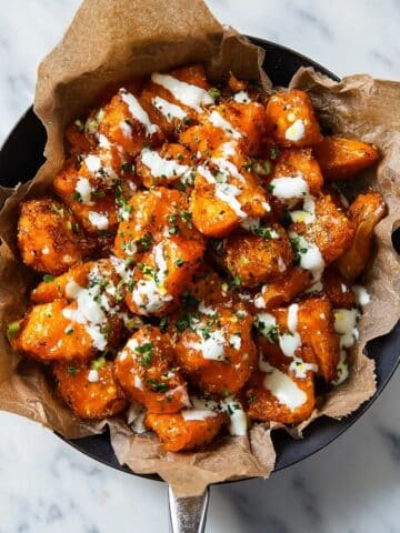 Crispy Patatas Bravas with Spicy Tomato Sauce and Garlic Aioli Recipe