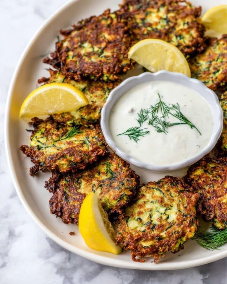 Greek Zucchini Fritters Recipe