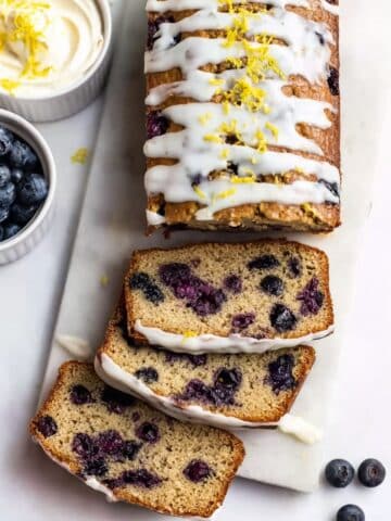 Blueberry Banana Bread with Almond and Quinoa Flours Recipe