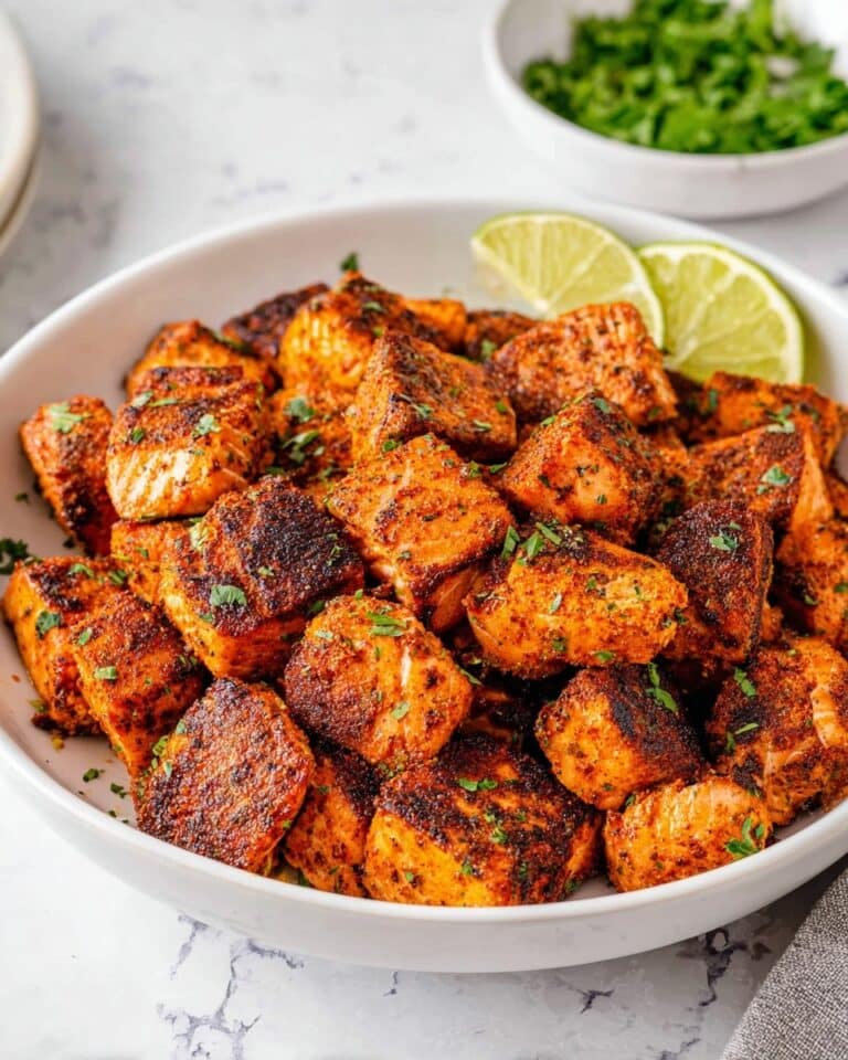 Blackened Salmon Bites Recipe