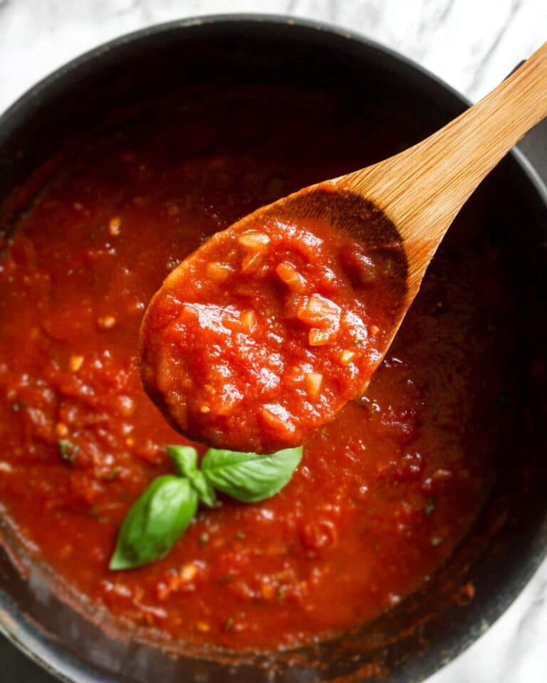 Easy Homemade Tomato Sauce Recipe