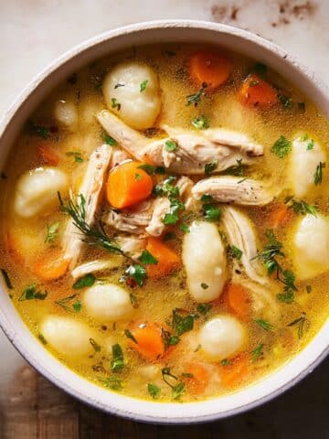 Herby Chicken Gnocchi Soup Recipe
