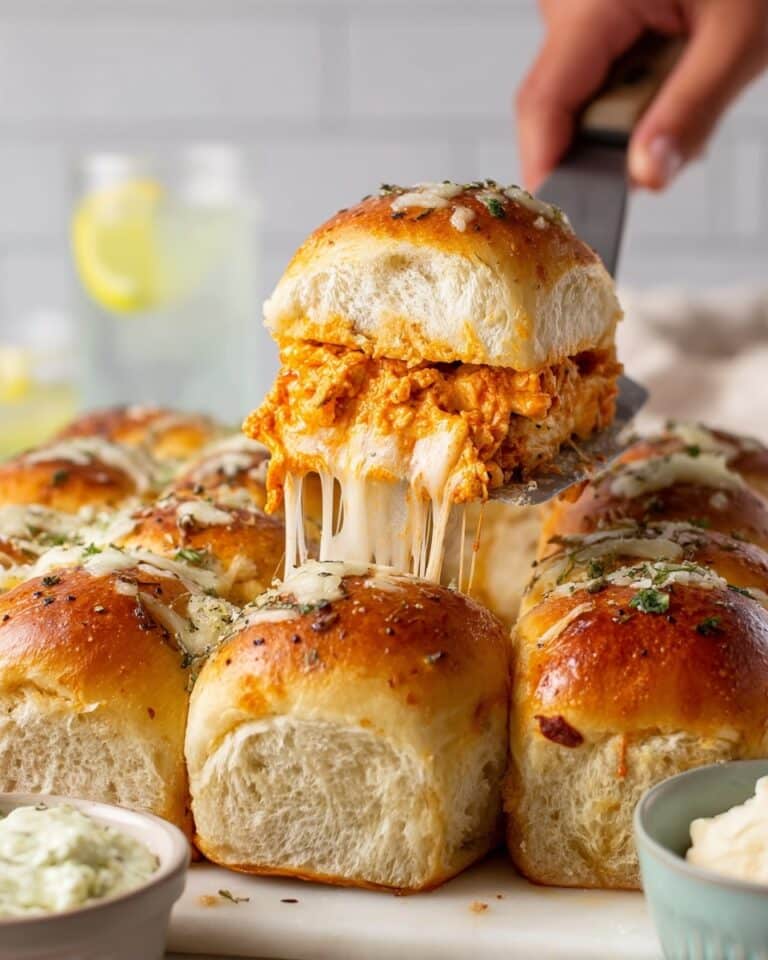Buffalo Chicken Sliders Recipe