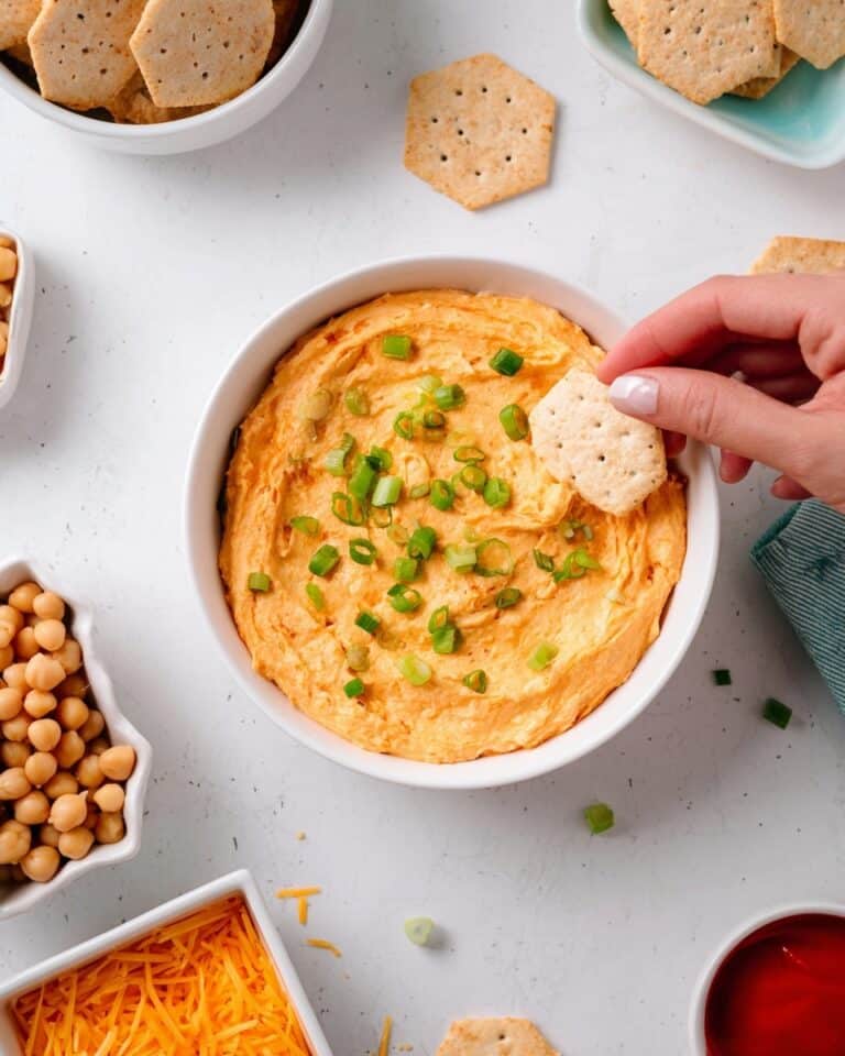 Buffalo Chickpea Dip Recipe