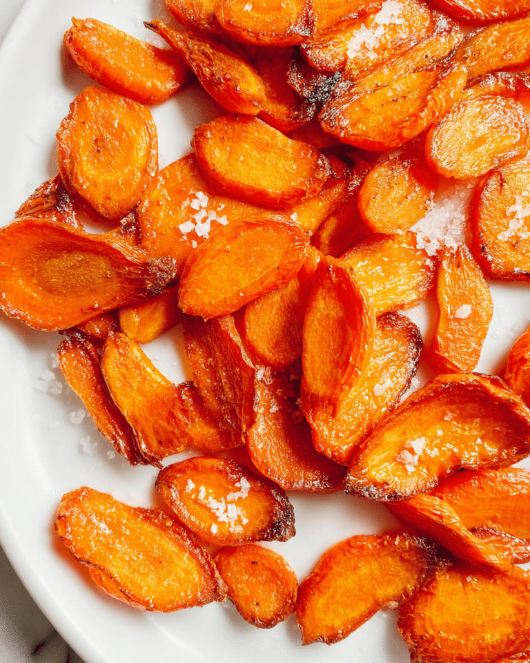 Oven Baked Carrot Chips Recipe