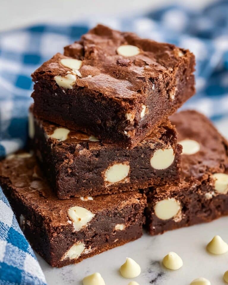 White Chocolate Chip Brownies Recipe