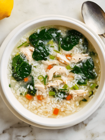 Chicken Lemon Orzo Soup Recipe