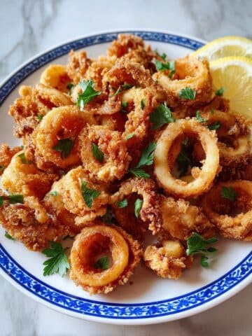 Crispy Fried Calamari Recipe