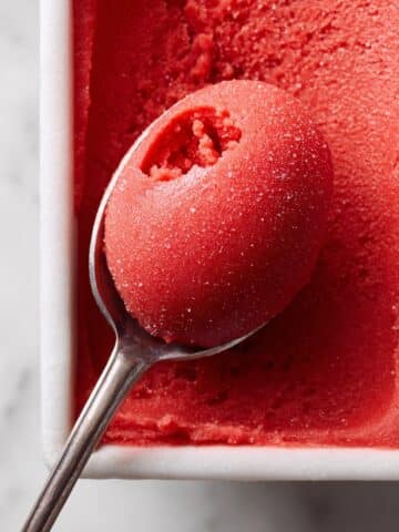 Strawberry Sorbet Recipe