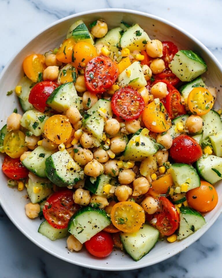 Easy Chickpea Salad Recipe