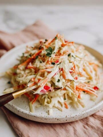 Apple Slaw with Honeycrisp Apples and Cilantro Recipe