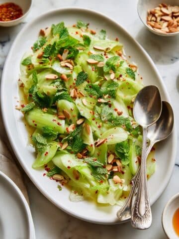 Celery Salad with Greek Yogurt Dressing Recipe