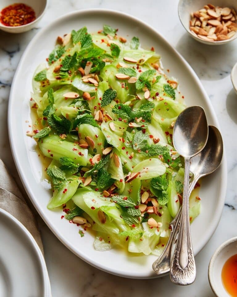 Celery Salad with Greek Yogurt Dressing Recipe